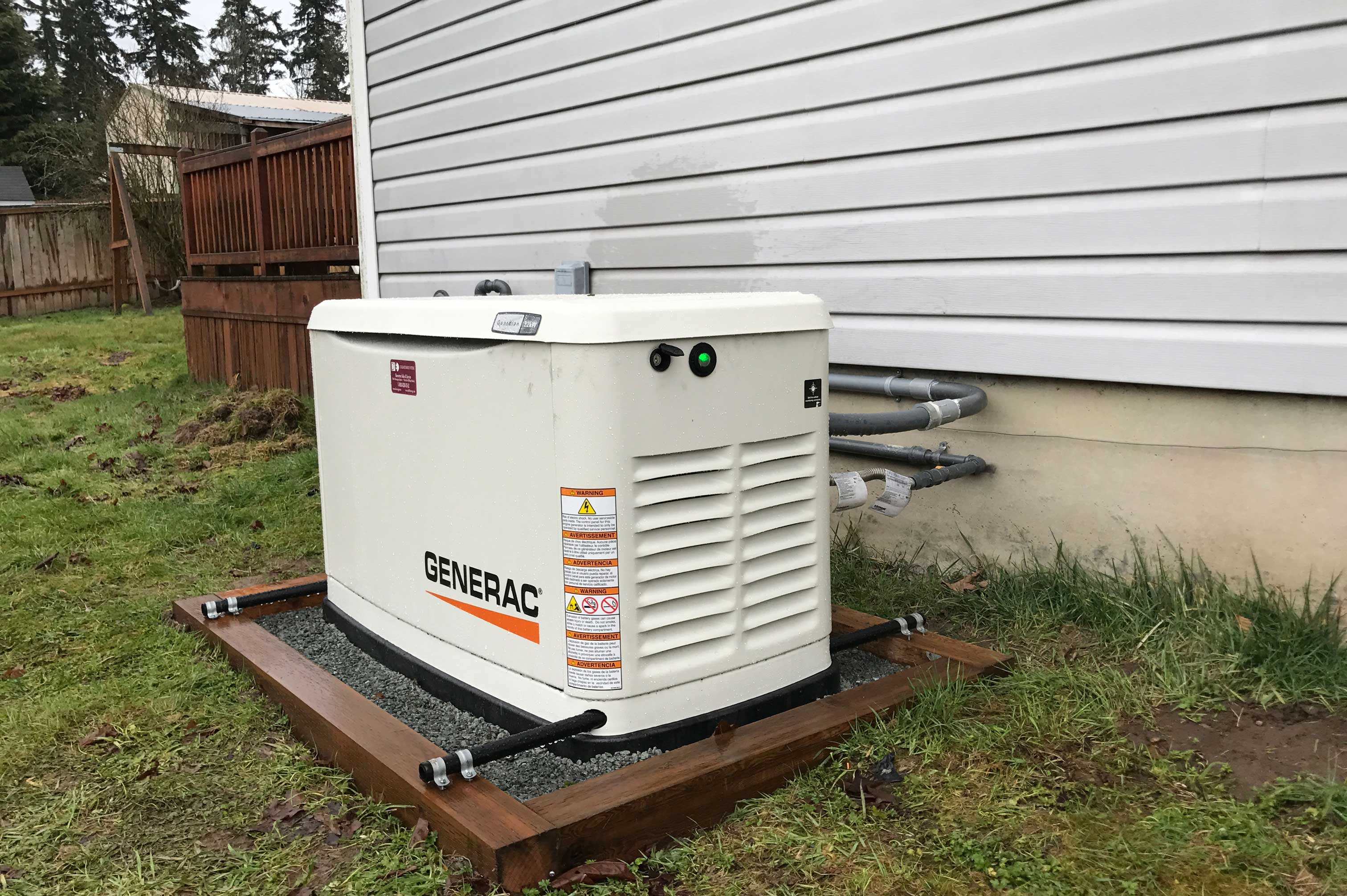 Residential Power Generator Sales by D Square Energy LLC of Seattle